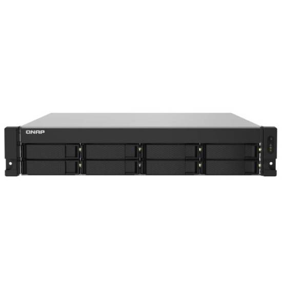 QNAP TS-832PXU-4G NAS 8-Bay [0/8 HDD/SSD, 2x 2,5 GbE, 2x 10 GbE SFP+, 1x PCIe-Steckplatz, 4x USB, 4GB RAM]
